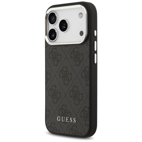 Etui Guess 4G Classic Logo MagSafe do iPhone 17 Pro czarny