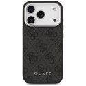 Etui Guess 4G Classic Logo MagSafe do iPhone 17 Pro czarny