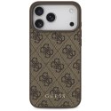 Etui Guess 4G Classic do iPhone 17 Pro Max brązowy