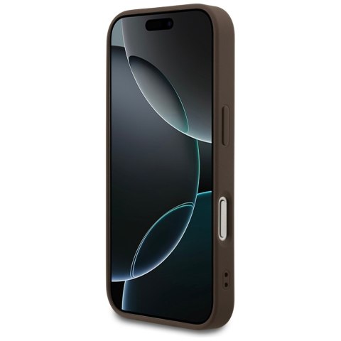 Etui Guess 4G Classic do iPhone 17 Pro brązowy