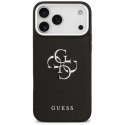 Etui Guess Grained Big 4G Classic Logo do iPhone 17 Pro Max czarny