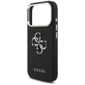 Etui Guess Grained Big 4G Classic Logo do iPhone 17 Pro czarny