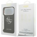 Etui Guess Grained Big 4G Classic Logo do iPhone 17 Pro czarny