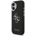 Etui Guess Grained Big 4G Classic Logo do iPhone 17 czarny