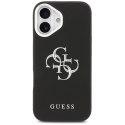 Etui Guess Grained Big 4G Classic Logo do iPhone 17 czarny