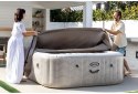 Nadmuchiwane SPA kwadratowe basen z hydromasażem 4 os. 175x71 cm akcesoria premium INTEX 28446