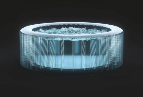 Nadmuchiwane SPA kwadratowe basen z hydromasażem 4 os. 175x71 cm akcesoria premium INTEX 28446