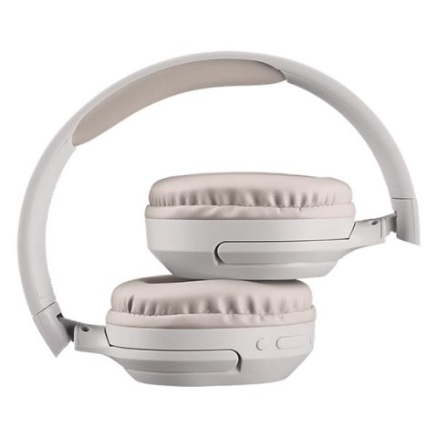 Defender FreeMotion B444, słuchawki z mikrofonem, bezprzewodowa, beżowa, Podświetlenie LED