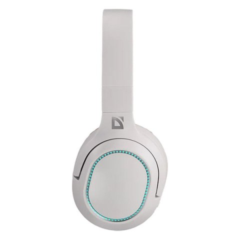 Defender FreeMotion B444, słuchawki z mikrofonem, bezprzewodowa, beżowa, Podświetlenie LED