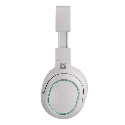 Defender FreeMotion B444, słuchawki z mikrofonem, bezprzewodowa, beżowa, Podświetlenie LED