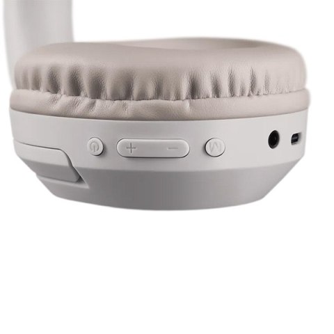 Defender FreeMotion B444, słuchawki z mikrofonem, bezprzewodowa, beżowa, Podświetlenie LED