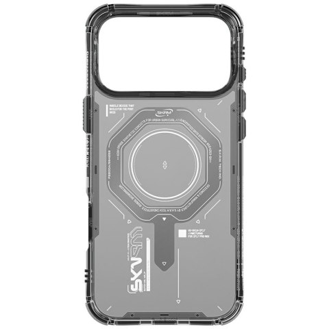 Etui Skinarma Magma do iPhone 17 Pro Max Magnetic Charging grafitowy