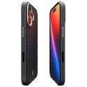 Etui Spigen Enzo Aramid "T" Mag MagSafe do iPhone 17 czarno srebrny