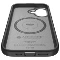 Etui Spigen Enzo Aramid "T" Mag MagSafe do iPhone 17 czarno srebrny