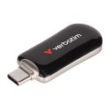 Verbatim USB flash disk, USB C a USB 3.2 Gen 1, 512GB, Dual QuickStick, szary, 30227, USB C, z oczkiem na brelok