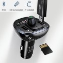 Zestaw głośnomówiący C21 z transmiterem FM MP3 Bluetooth 2xUSB 3,4A