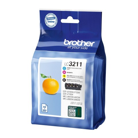 Brother LC3211VAL Kartridż Value Pack BK/C/M/Y