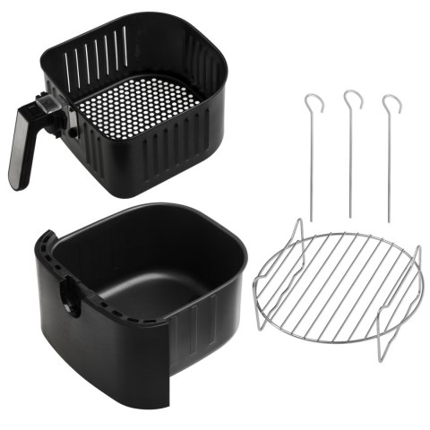 Frytownica powietrzna Adler AD 6317, 12 programów, 5,5 l, czarna