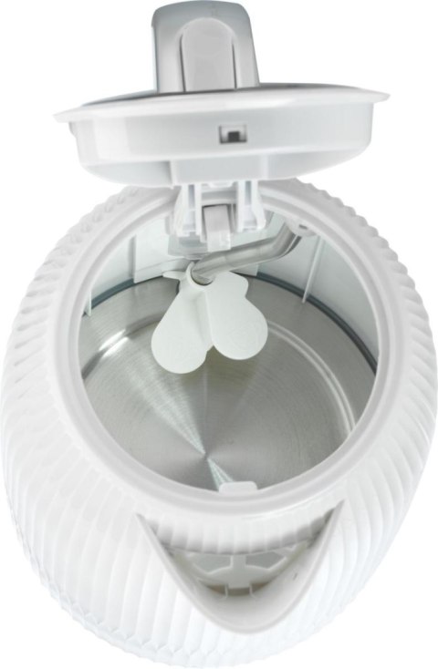 Gorenje Czajnik | K17DPW | Elektryczny | 2200 W | 1,7 L | Stal nierdzewna | Podstawa obrotowa 360° | Biały