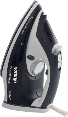 Gorenje | SIH2200DGT | Żelazko parowe | 2200 W | Pojemność zbiornika na wodę 280 ml | Ciągły strumień pary 30 g/min | Wydajność 