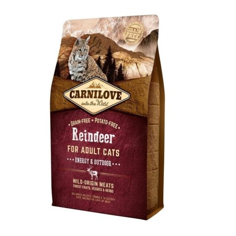 CARNILOVE CAT REINDEER ENERGY & OUTDOOR 2kg