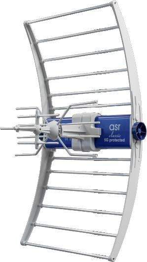 Antena szerokopasmowa DVB-T/T2 ASR Classic 2025 z ZZA-7 5G Protected Telmor