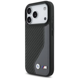 Etui BMW M Carbon Logo MagSafe do iPhone 17 Pro antracyt