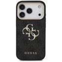 Etui Guess 4G Big 4G Classic Logo do iPhone 17 Pro czarny złoty
