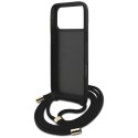 Etui Guess 4G Big Logo Cord Stap Crossbody do iPhone 17 Pro Max brązowy