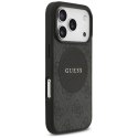 Etui Guess 4G Circle Classic Logo MagSafe do iPhone 17 Pro czarny