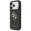 Etui Guess 4G Strap 4G Classic Logo do iPhone 17 Pro czarny