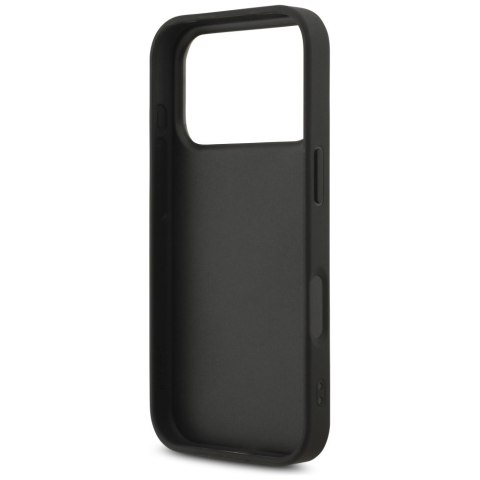 Etui Guess Fixed Glitter Big 4G do iPhone 17 Pro czarny