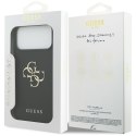 Etui Guess Grained Big 4G & Classic Logo do iPhone 17 Pro Max czarny