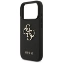 Etui Guess Grained Big 4G & Classic Logo do iPhone 17 Pro czarny