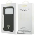 Etui Guess Rhinestone Triangle Logo do iPhone 17 Pro czarny