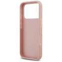 Etui Guess Rhinestone Triangle Logo do iPhone 17 Pro różowy