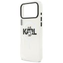 Etui Karl Lagerfeld IML Choupette Sketch Logo MagSafe do iPhone 17 Pro Max przezroczysty