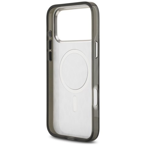 Etui Karl Lagerfeld IML Leopard Pattern MagSafe do iPhone 17 Pro Max czarny