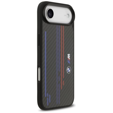 Etui BMW M Kevlar Lines & Logo MagSafe do iPhone Air czarny