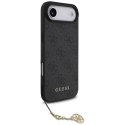 Etui Guess 4G Charms Collection MagSafe do iPhone Air czarny