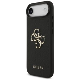 Etui Guess Grained Big 4G & Classic Logo do iPhone Air czarny