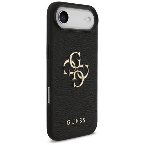 Etui Guess Grained Big 4G & Classic Logo do iPhone Air czarny