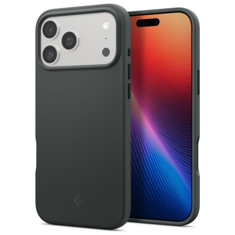 Etui Spigen Silicone Fit MAG MagSafe do iPhone 17 Pro zielony