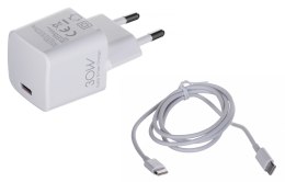 ŁADOWARKA SIECIOWA I-BOX C-38 PD30W USB-C, KABEL