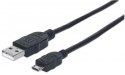 Kabel USB MANHATTAN microUSB 3