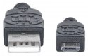 Kabel USB MANHATTAN microUSB 3