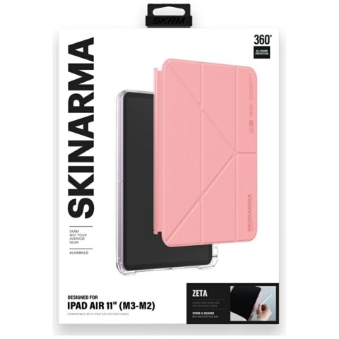 Skinarma etui Zeta iPad Air 11" (M2/M3/5Gen/4Gen) różowy