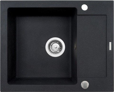 Pyramis zlewozmywak Mido 62X50 1B 1D Czarny