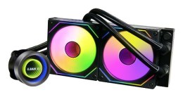 Lian Li Galahad II Trinity Obudowa komputera Chłodnica cieczy all-in-one 12 cm Czarny 1 szt.