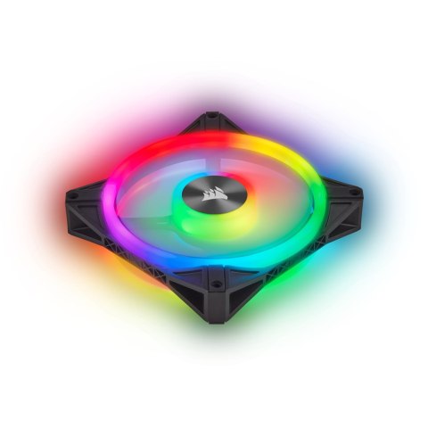 Wentylator Corsair iCUE QL140 RGB PWM - 140mm, czarny